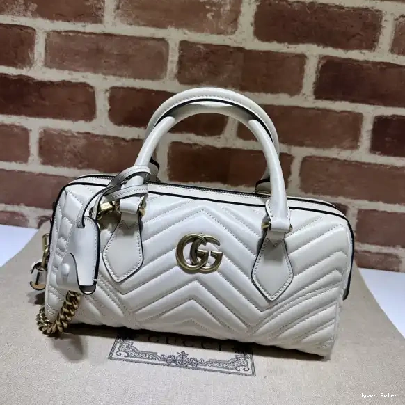 Hyperpeter BAG small GUCCI MARMONT HANDLE TOP 0626
